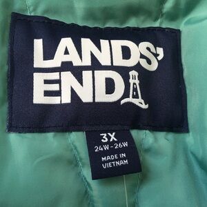 Women's Expedition Down Waterproof Winter Parka 3x mint green NWT